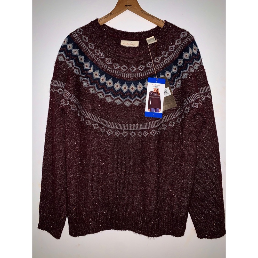 NEW Weatherproof Pullover Sweater